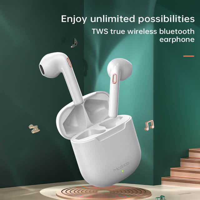 Dynamic series TWS earphone with wireless charger Mcdodo